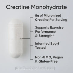 5 G MICRONIZED CREATINE | 120 CAPSULES
