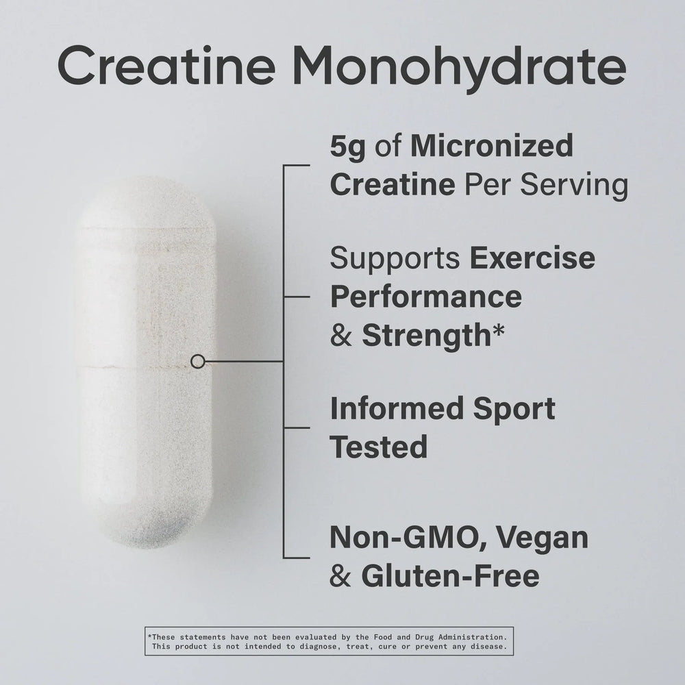 5 G MICRONIZED CREATINE | 120 CAPSULES