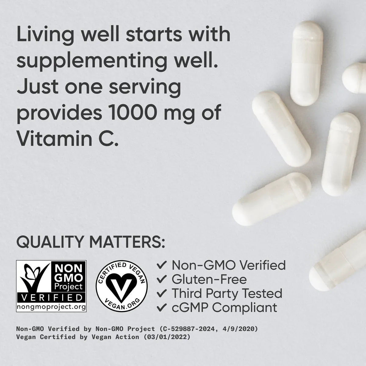 1000 MG / 240 Veggie Capsules