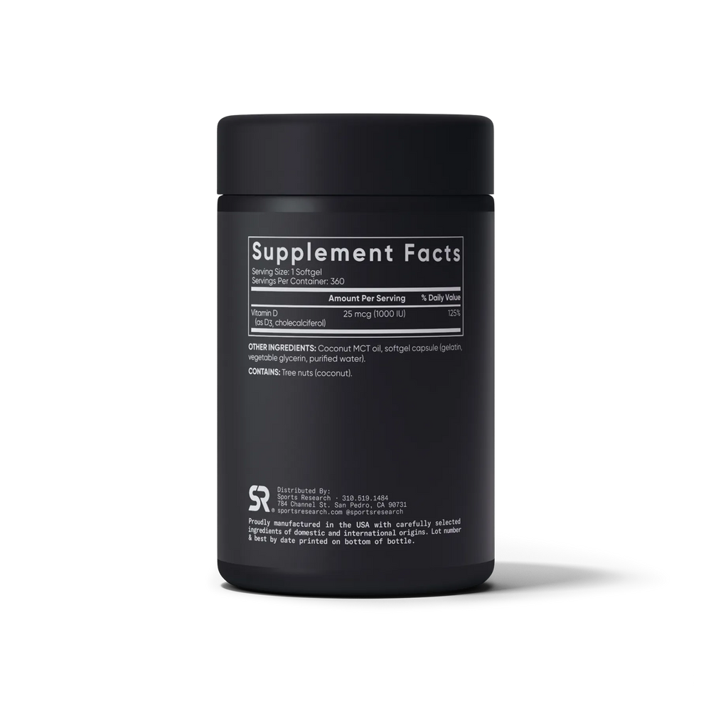 25 MCG / 360 Softgels