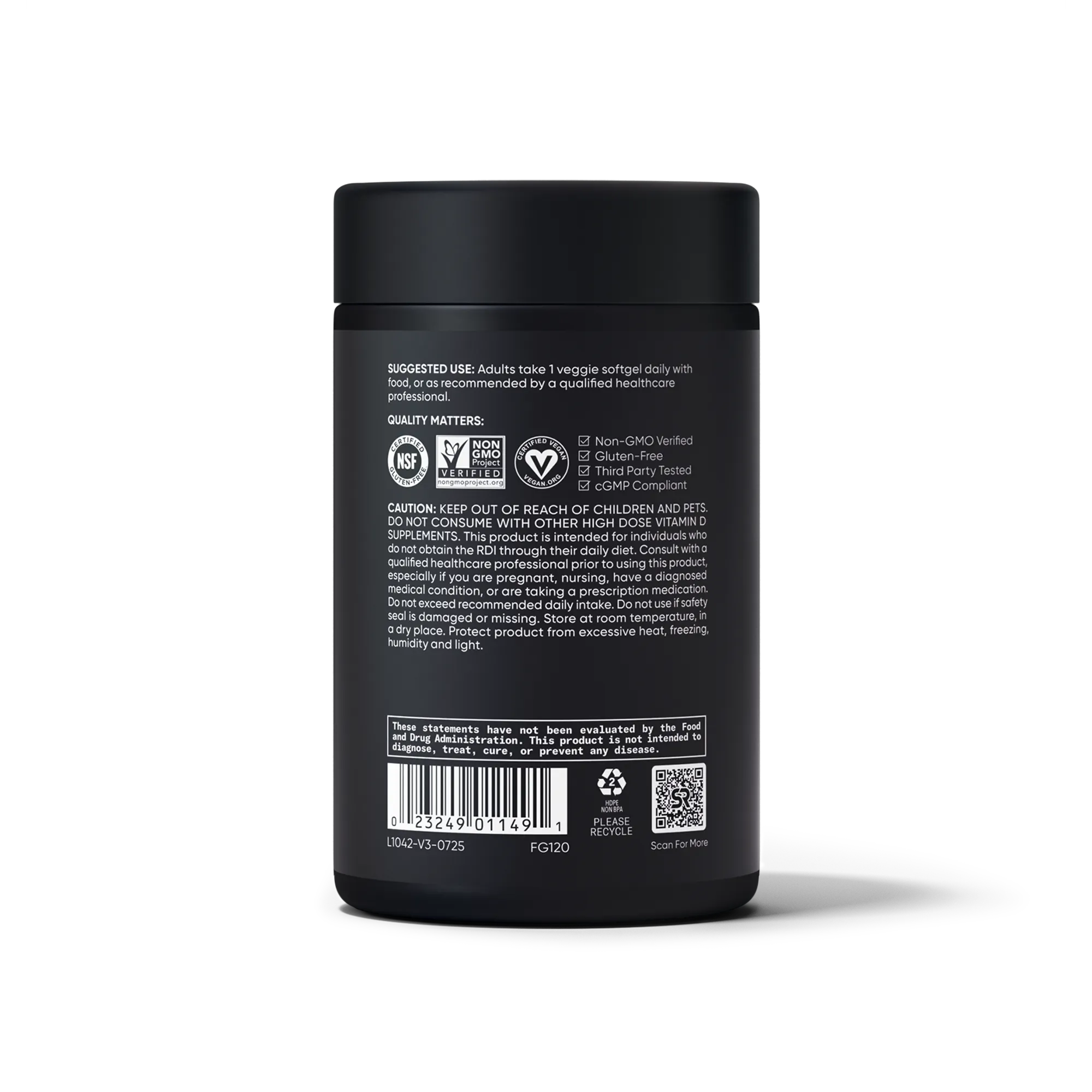 125 MCG / 60 Plantgel™ Capsules