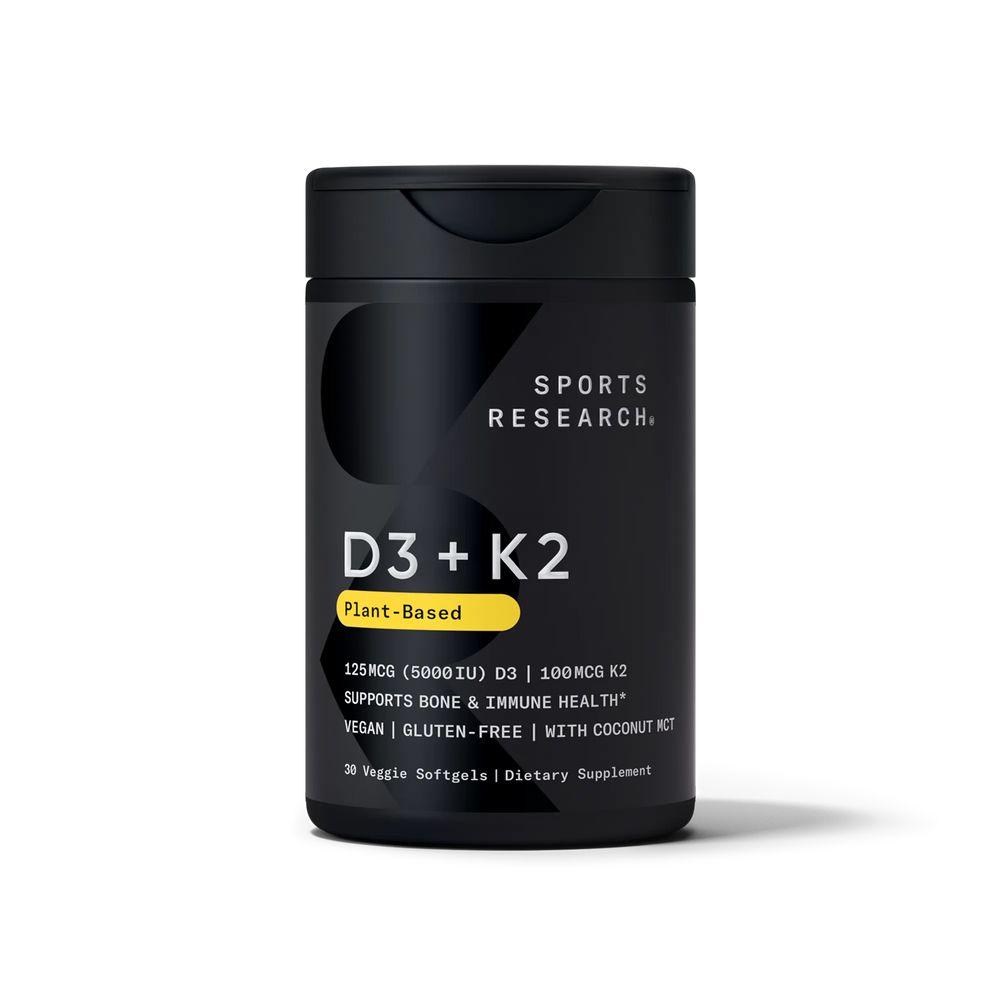 125 MCG  (5000 IU) D3 / 100 MCG K2 / 30 Plantgel™ Capsules