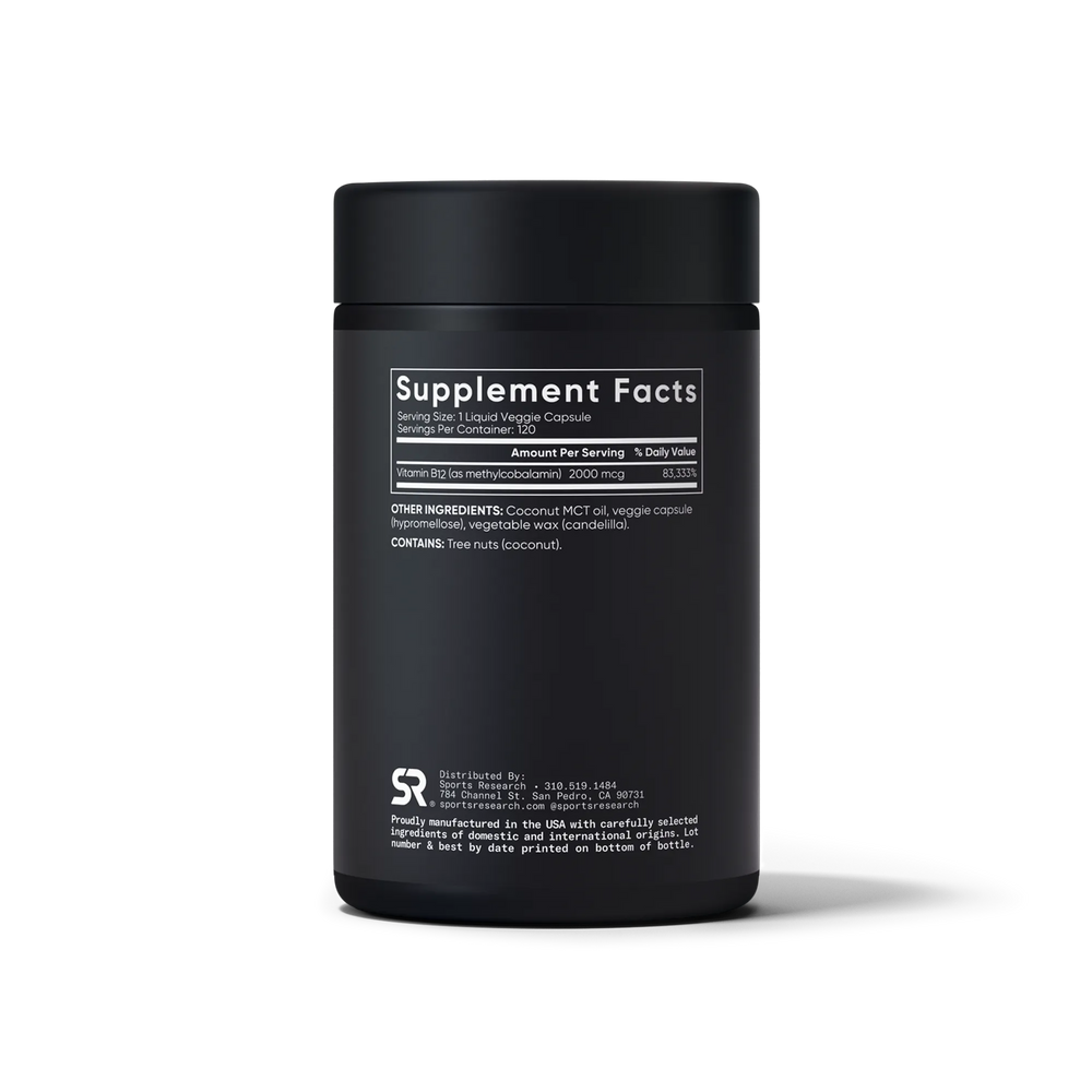 2000 MCG | 120 Liquid Veggie Capsules