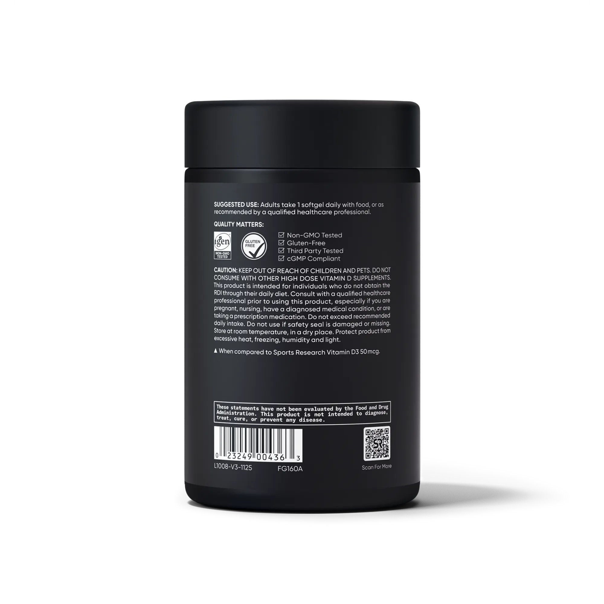 25 MCG / 360 Softgels