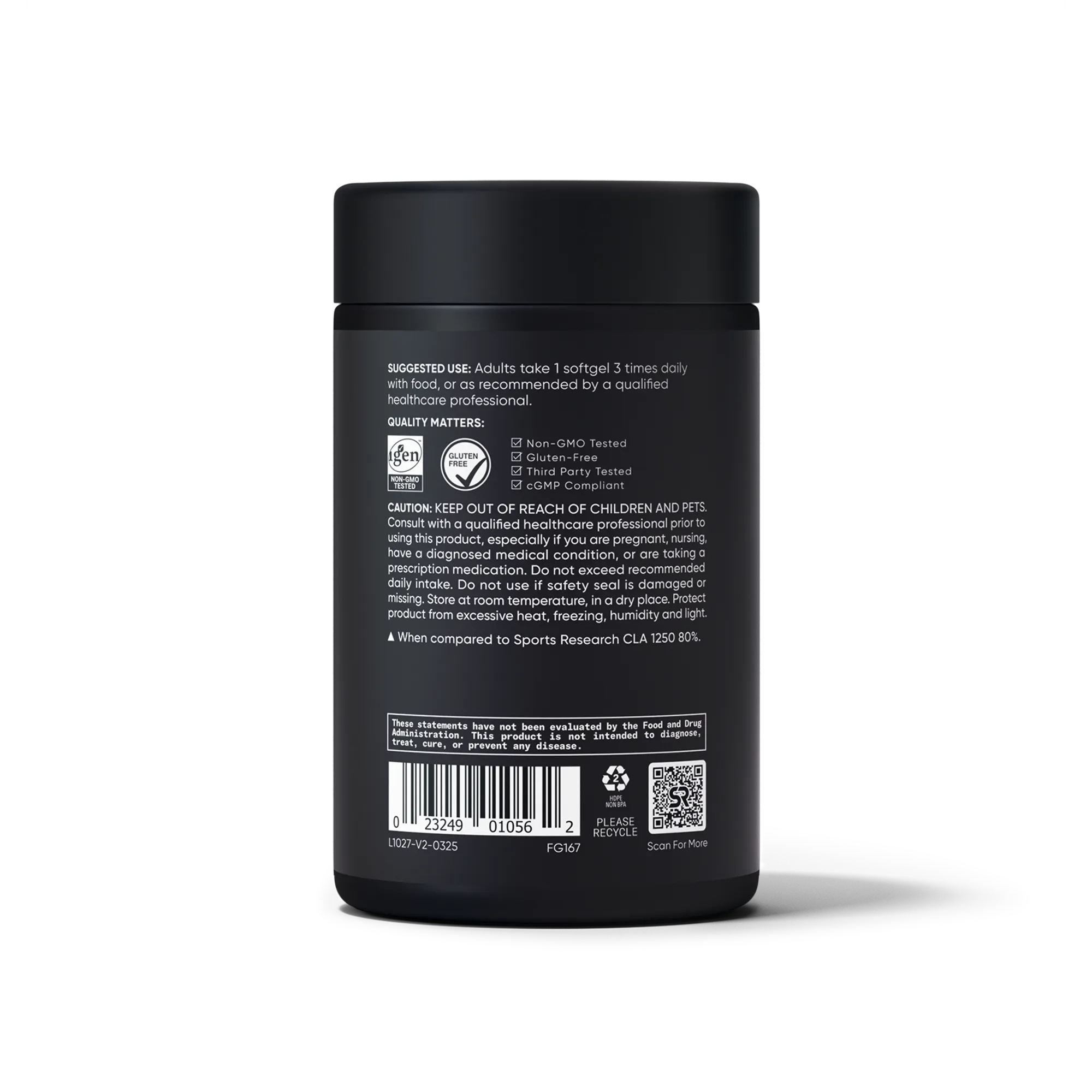 1250 MG / 180 Softgels