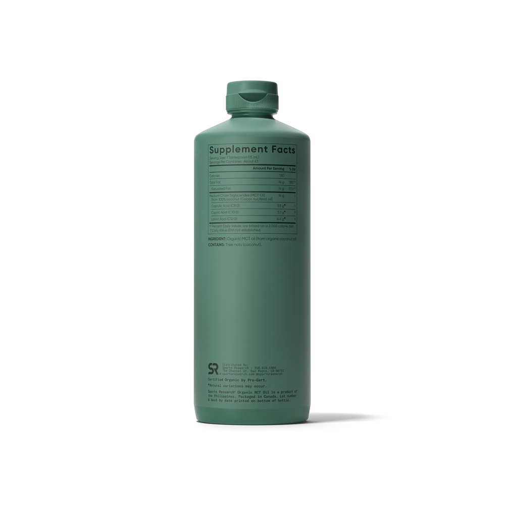 Unflavored / 32 OZ / C8, C10, C12
