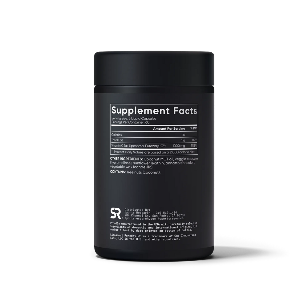 1000 MG | 180 Liquid Veggie Capsules