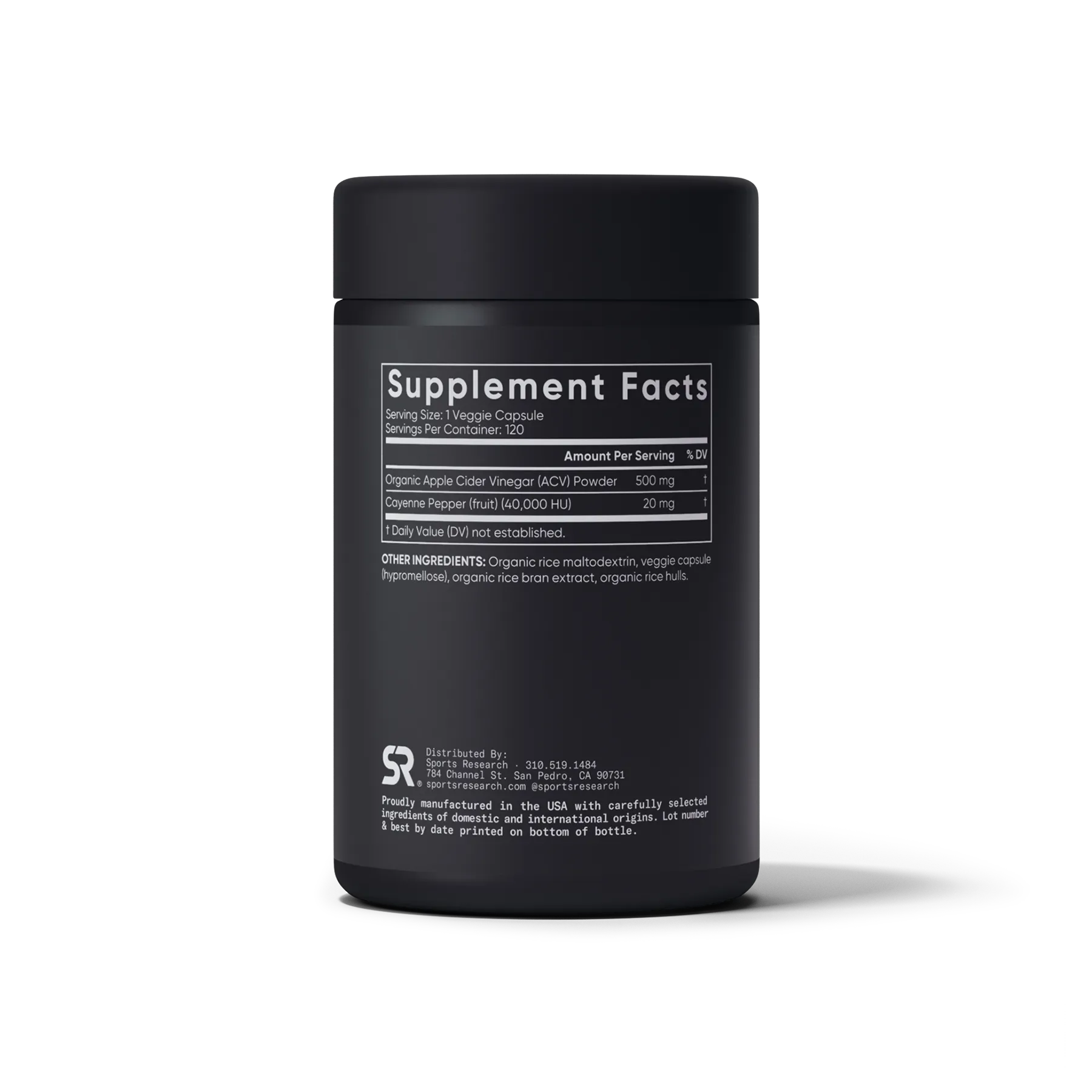 500 MG / 120 Veggie Capsules