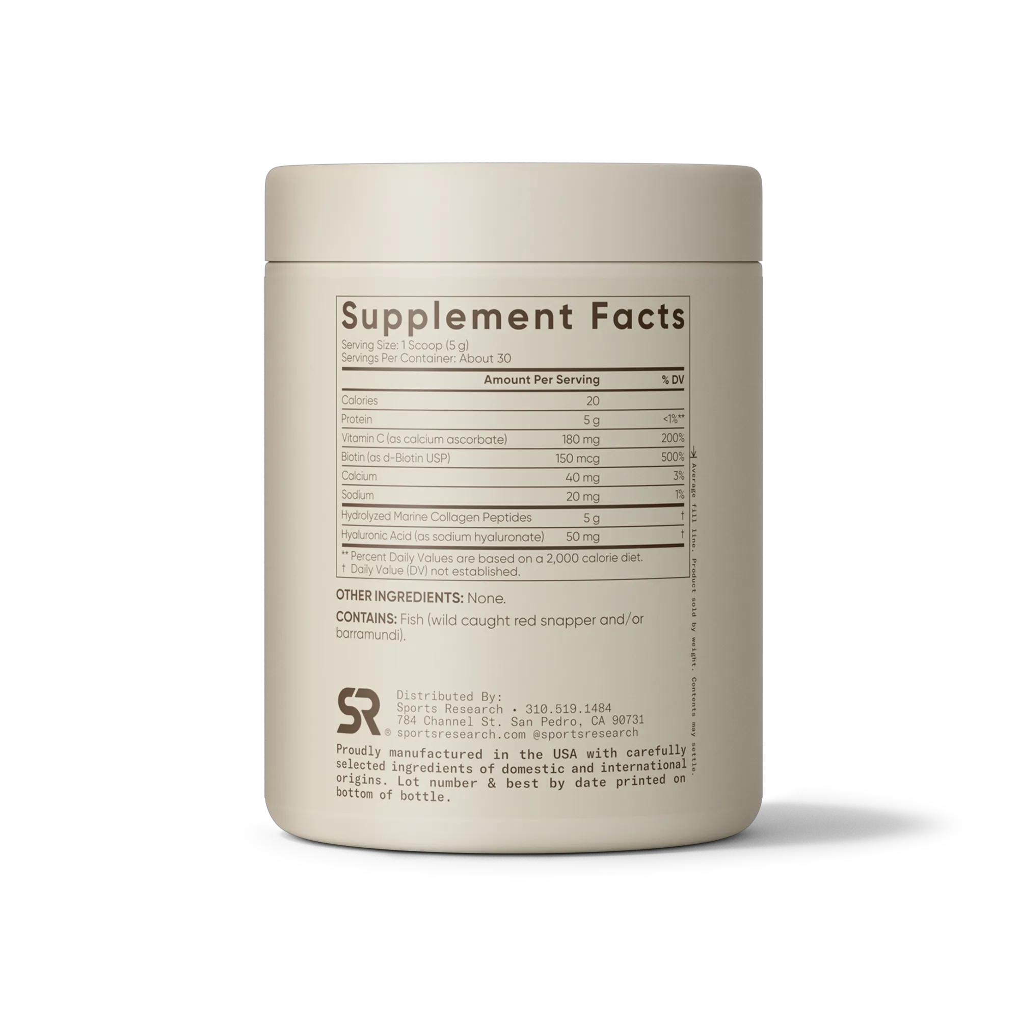Unflavored / 5.8 OZ