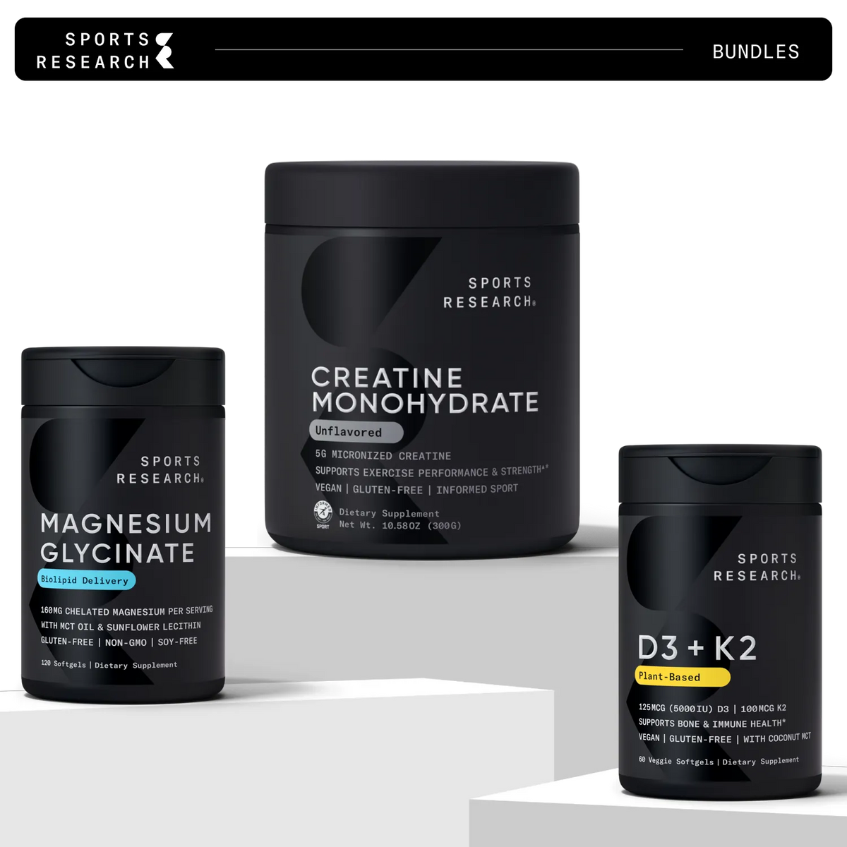 w/ Magnesium Glycinate 160mg (120 softgels)